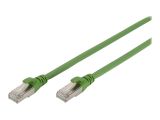 DIGITUS CAT 6A S/FTP Patchkabel, PUR (TPU), 20m, grün