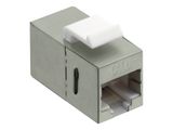 LogiLink Keystone Kupplung 2X RJ45 STP 14,5mm, Cat.6, Metall