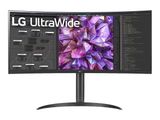 LG 34" 34WQ75X-B UltraWide Curved QHD HDMI USB DP IPS 21:9 b