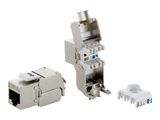Equip Keystone Jack geschirmt Cat6A LSA GHMT wzf.8Stk sil Polybeutel
