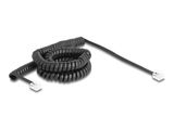 Delock Telefonkabel/Spiralkabel RJ11 St. zu RJ11 St.5m