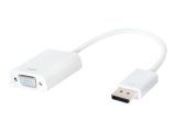 Logilink DisplayPort 1.2 zu VGA Adapter m.15cm Kabel(Aktiv)