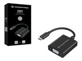 CONCEPTRONIC Adapter USB-C -> VGA 1080P60Hz 0.15m