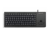 CHERRY TAS G84-5400 Corded CH-Layout schwarz TRACKBALL