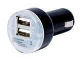 CONCEPTRONIC KFZ-Ladegerät 2Port 10W,2xUSB-A sw