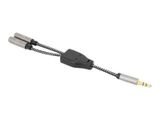 MANHATTAN Kopfhörer-Splitterkabel mit Aux Y-Audioadapter