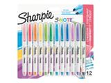 Sharpie Kreativ-Marker S-Note Keilspitze 12er Blister