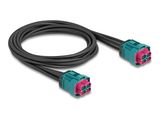 DELOCK Kabel HDMTD Z quad Buchse zu HDMTD quad Buchse 1m