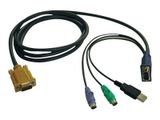 Eaton USB/PS2 Combo Cable for NetDirector KVM Switches B020