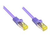 Good Connections Patchkabel m. Cat.7 Rohk. violett 15m