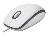 Logitech USB Mouse M100 weiß