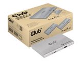 Club3D Thunderbolt4 5-in-1 HUB > 3xThunderbolt/1xUSB Bu/Bu retail