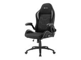 Sharkoon Gamingstuhl Elbrus 1 PU/PVC schwarz/grau