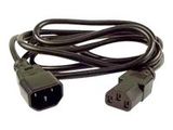 Logilink Power Cord Extension, IEC M/F, 1.80m