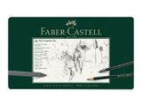 FABER-CASTELL Set Pitt Graphite groß Metalletui