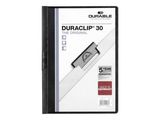 DURABLE Klemm-Mappe Duraclip Original 30 schwarz