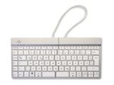 R-Go Tastatur Split Break DE-Layout Bluetooth weiß