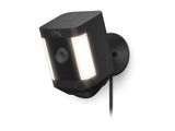 Amazon Ring Spotlight Cam Plus Plug-In Black