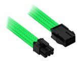 Nanoxia Kabel 6pin PCI-E Verlängerung, 30 cm, neon-grün
