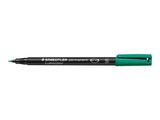 STAEDTLER Folienstift Lumocolor perm S grün 10 Stück