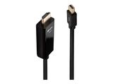 LINDY Mini-DisplayPort an HDMI Kabel 4K30 (DP: passiv) 3m