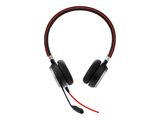 Jabra Headset Evolve 40 UC Duo USB NC schnurgebunden