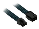 Nanoxia Kabel 6pin PCI-E Verlängerung, 30 cm, grün
