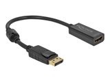 DELOCK Displayport Adapter DP -> HDMI Buchse 4K Passiv schwa