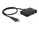 DELOCK HDMI Splitter 1 Eingang -> 2 Ausgänge 4K