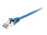 Equip Patchkabel Cat6A S/FTP 2xRJ45 3.00m blau LSZH Polybeutel