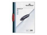 DURABLE Klemm-Mappe Swingclip PP 30 Blatt A4 rot