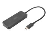 DIGITUS USB-Hub 3-Port C ->3xDP m.Kabel schwarz