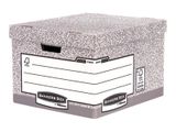 BankersBox Archivbox 29.4x38.7x44.5cm grau 10VE