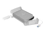 Geh. IcyBox USB 3.0 2,5"/3,5" SATA3 microSD retail