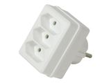 Logilink Steckdosenadapter 3x Eurostecker