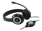 Equip Stereo-Headset Wired mit Mikro USB-A 2.00m schwa