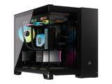 CORSAIR Geh Micro-ATX 2500X LINK Tempered Glass Black