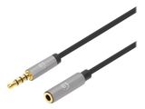 MANHATTAN Audio-Verlängerungskabel Aux / 3,5 mm Klinke 1m