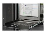 DIGITUS Modulare Konsole 17"TFT,8-Port KVM&Touchpad,UK-Engla