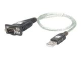 Techly USB auf Seriell Konverter, USB Am auf RS232 port, 9-p