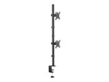 DIGITUS TIS 17"-32" 2TFT 4Gelenke vertical Max.2x8KG schwarz