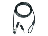 Dicota Security Cable T-Lock Pro, keyed, 3x7mm slot