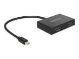 DELOCK Displayport Splitter 1 mini DP Eingang -> 2 Ausgän