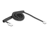 Delock Telefonkabel/Spiralkabel RJ11 St. zu RJ45 St. 3m S.