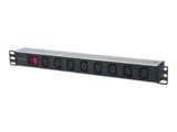 INTELLINET 19" Kaltgerätebuchse 8-fach C13 PDU