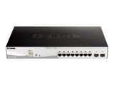 Switch 330mm D-Link DGS-1210-10MP 2*SFP/ 8*GE PoE+ retail