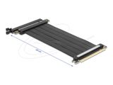 DELOCK Riser Karte PCI Express 4.0x16 Stecker zu x16 Slot