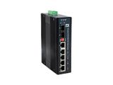 LevelOne Switch 4x FE IES-0610 2xGSFP 126W 4xPoE