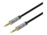 MANHATTAN Audiokabel Aux 2x 3,5mm Klinke Stecker 2m