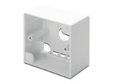 DIGITUS Aufputzdose für Frontplatten 80x80 Reinweiß D-Layout